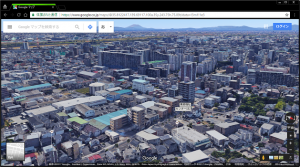 Googleマップの3D
